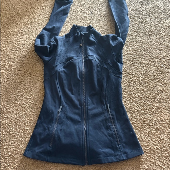 Lululemon Define Jacket Size 6 Blue LA RAMS Logo - Picture 1 of 8